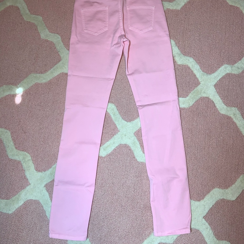 GUCCI High Waist Logo Patch Skinny Jeans In 5893 - Picture 7 of 10